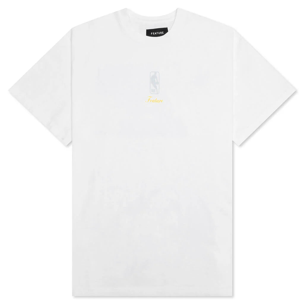 NBA ASG Chrome Tee White