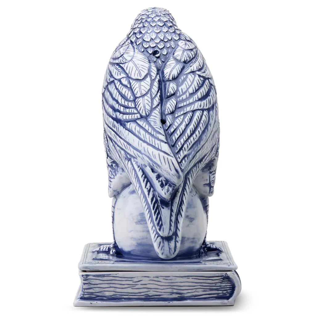 Crow Incense Chamber Blue