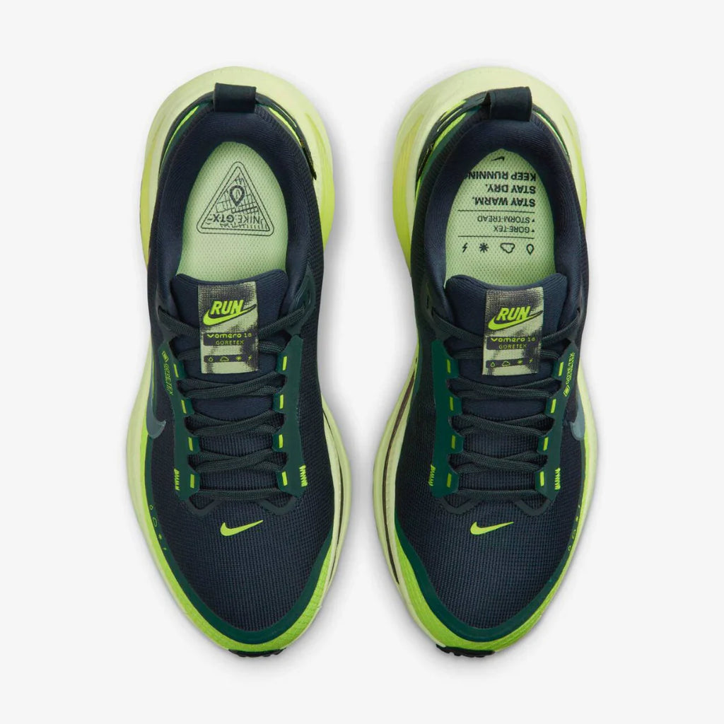 Nike Vomero 18 GORE TEX Verde Escuro Verde Neon