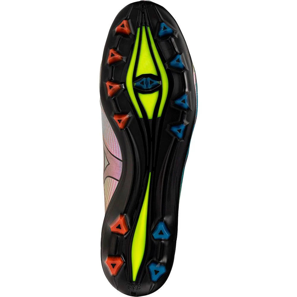 Mizuno Alpha II Japan FG Firm Ground Black Iridescent