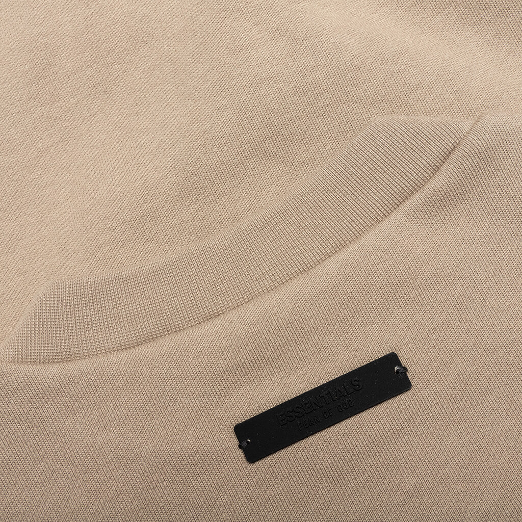 Kids Fleece Crewneck Desert Sand