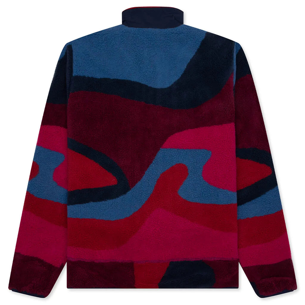 Full Ftp Booster Polar Fleece Jacket Red