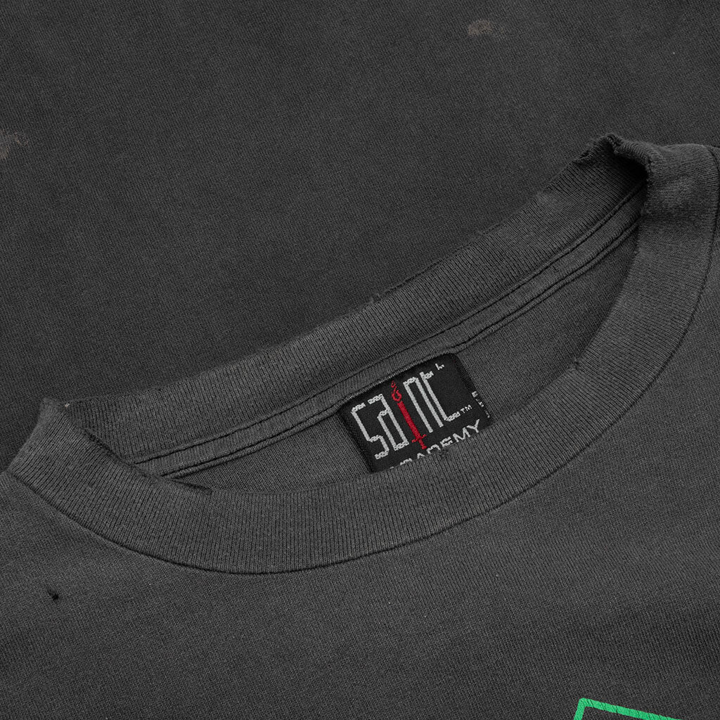 Saint Michael x Shermer Academy Saint Room L S Tee Black