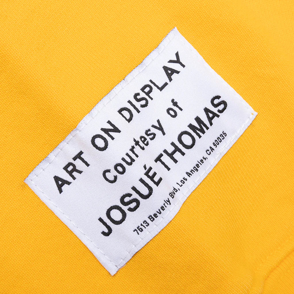 Boxing Merch Hoodie Gold Yellow