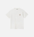 Nelson Mens Short Sleeve Shirt White Natural