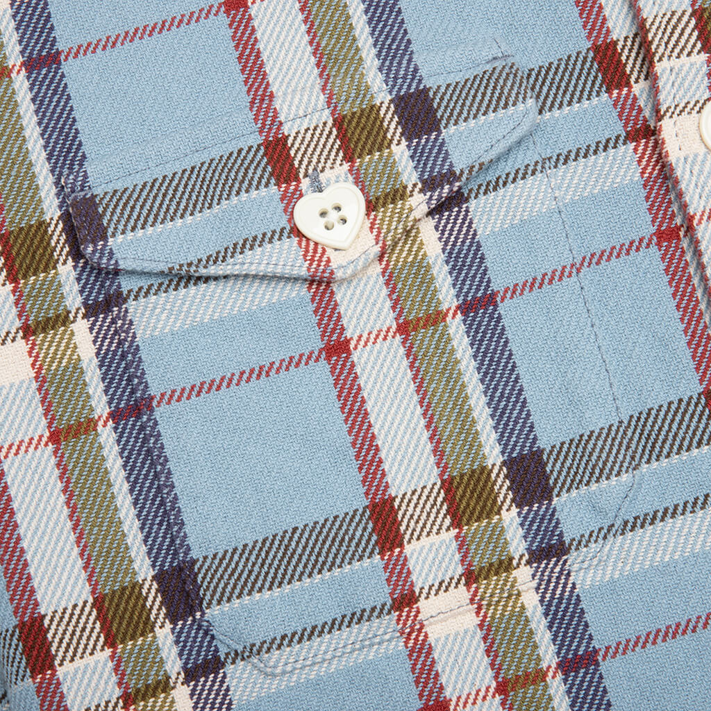 Check Shirt Blue