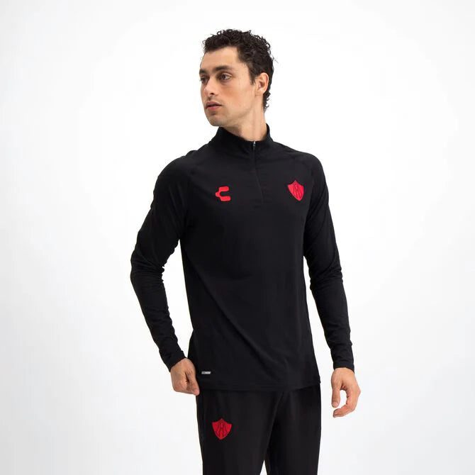 Charly Atlas Player Pullover Black