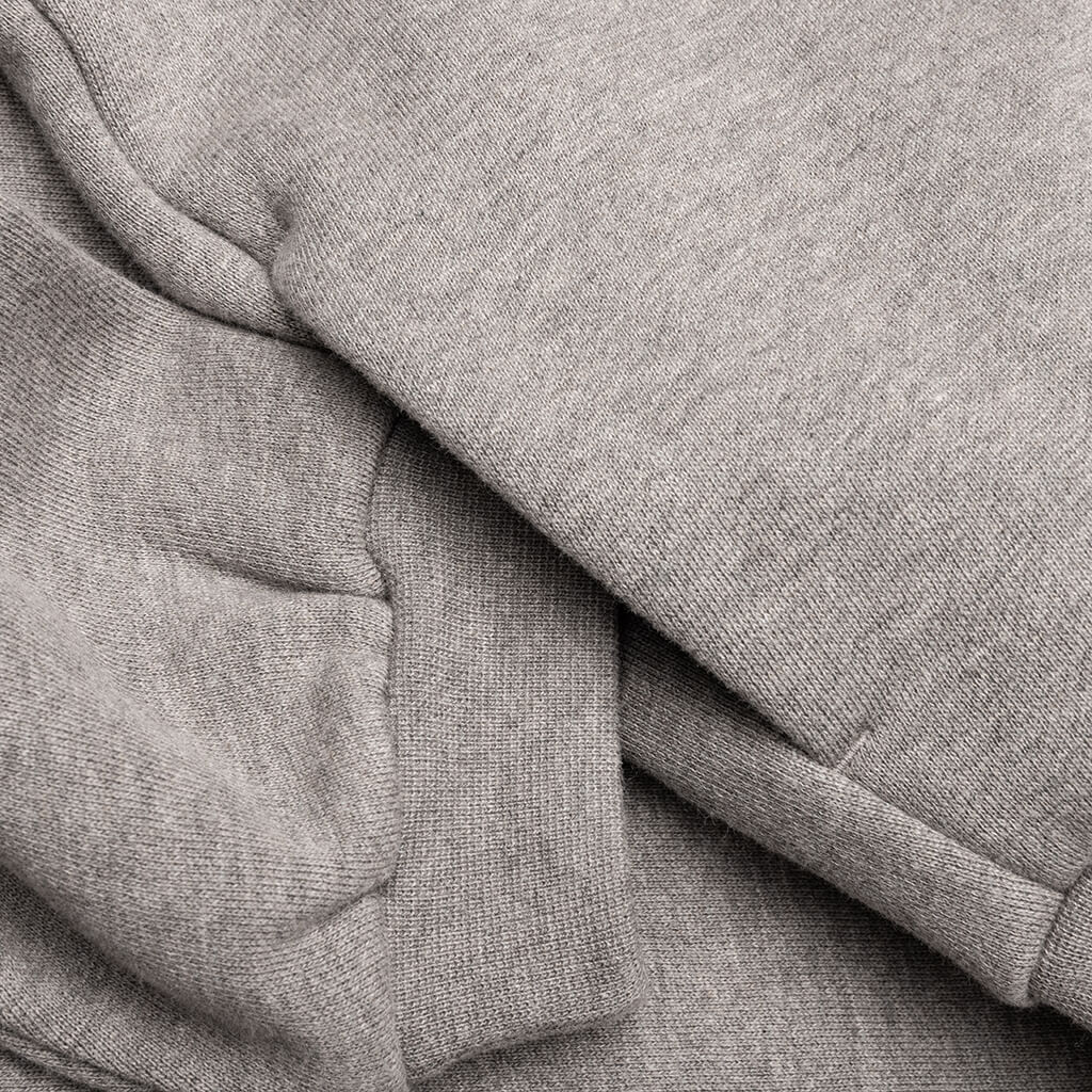 Kids Fleece Hoodie Heather Gray
