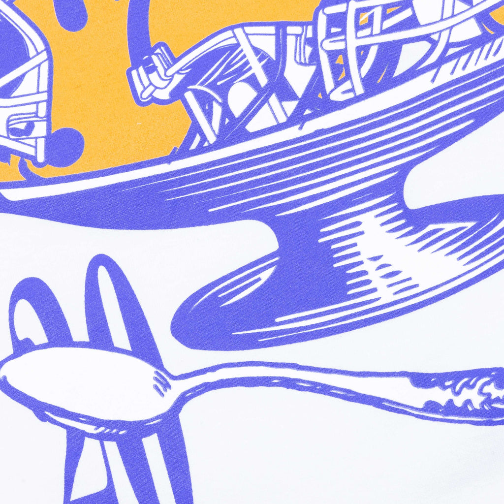 Feature x Icecream Super Bowl Short Sleeve Tee White