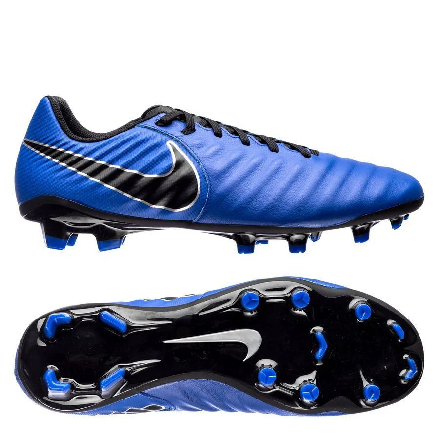Nike Legend 7 Academy FG Firm Ground Soccer Cleats Racer Blue Blue Black
