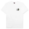 Masked Men S S Tee White