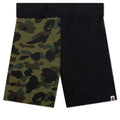 1st Camo Back Shark Sweat Shorts Green