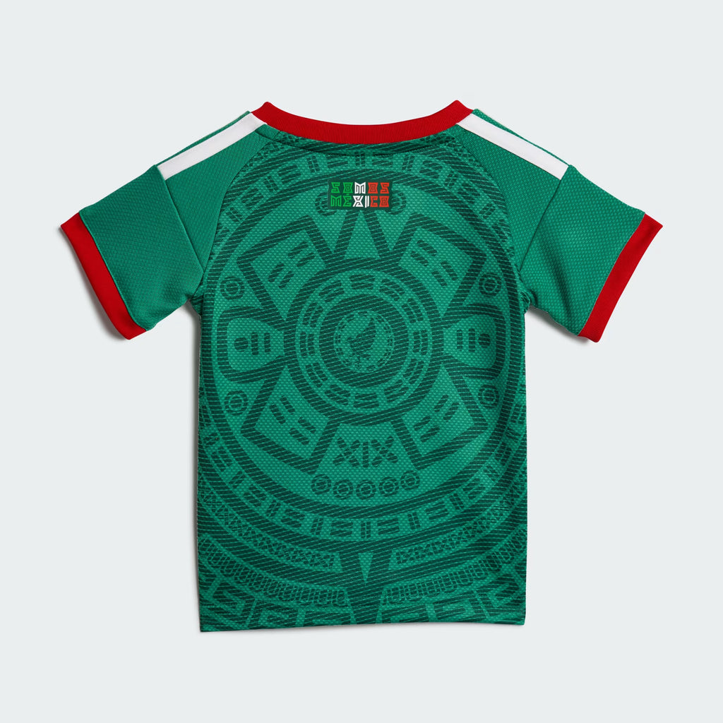 adidas Mexico Home Baby Soccer Mini Kit 26 Green