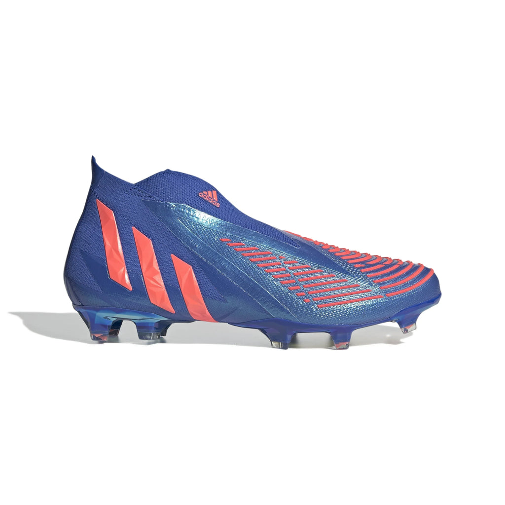 adidas Predator Edge FG Firm Ground Boots Hi Res Blue Turbo Hi Res Blue