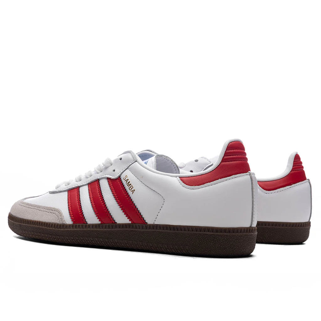 Samba OG Cloud White Better Scarlet Gum