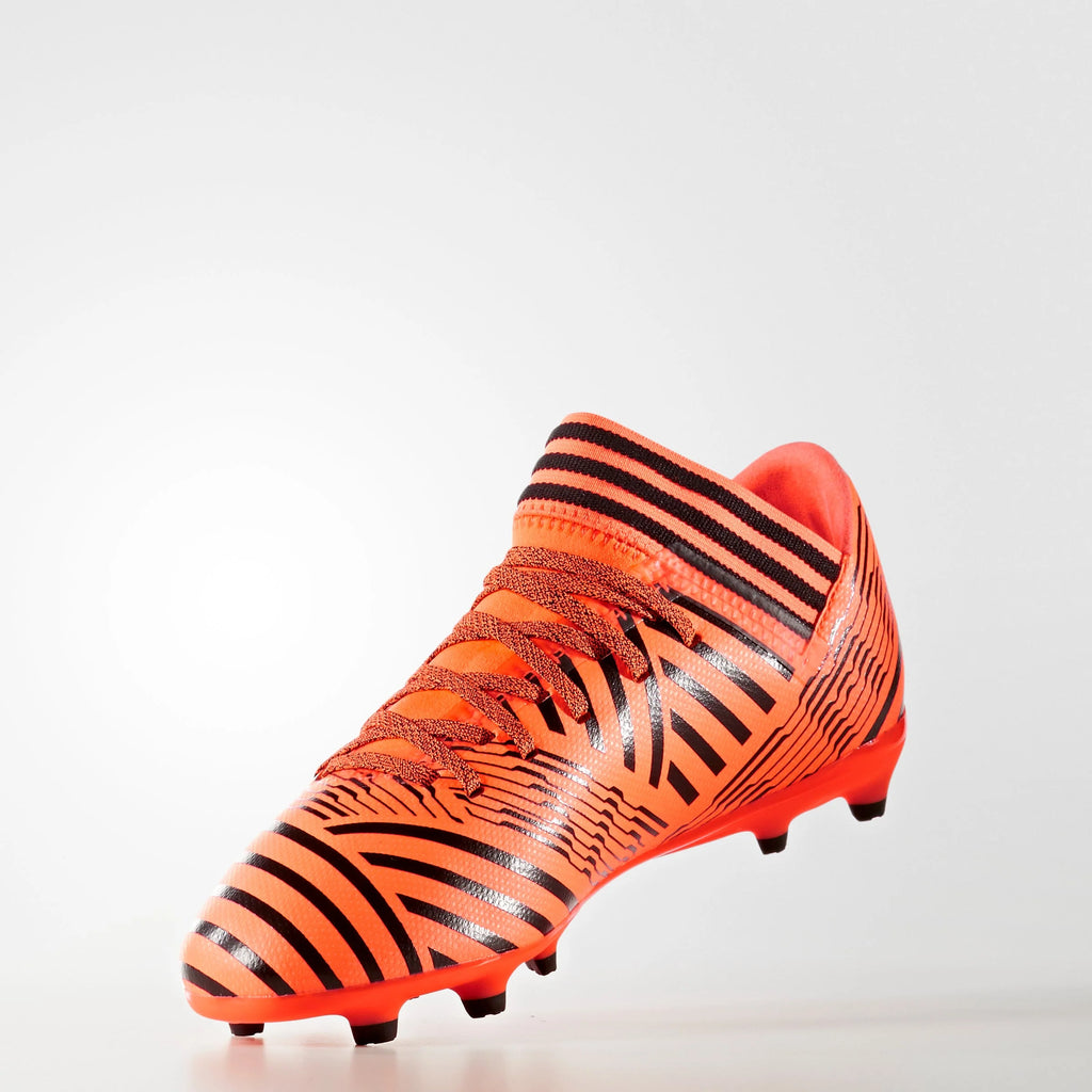 adidas Nemeziz 173 FG J Firm Ground Youth Soccer Cleats Solar Orange Black