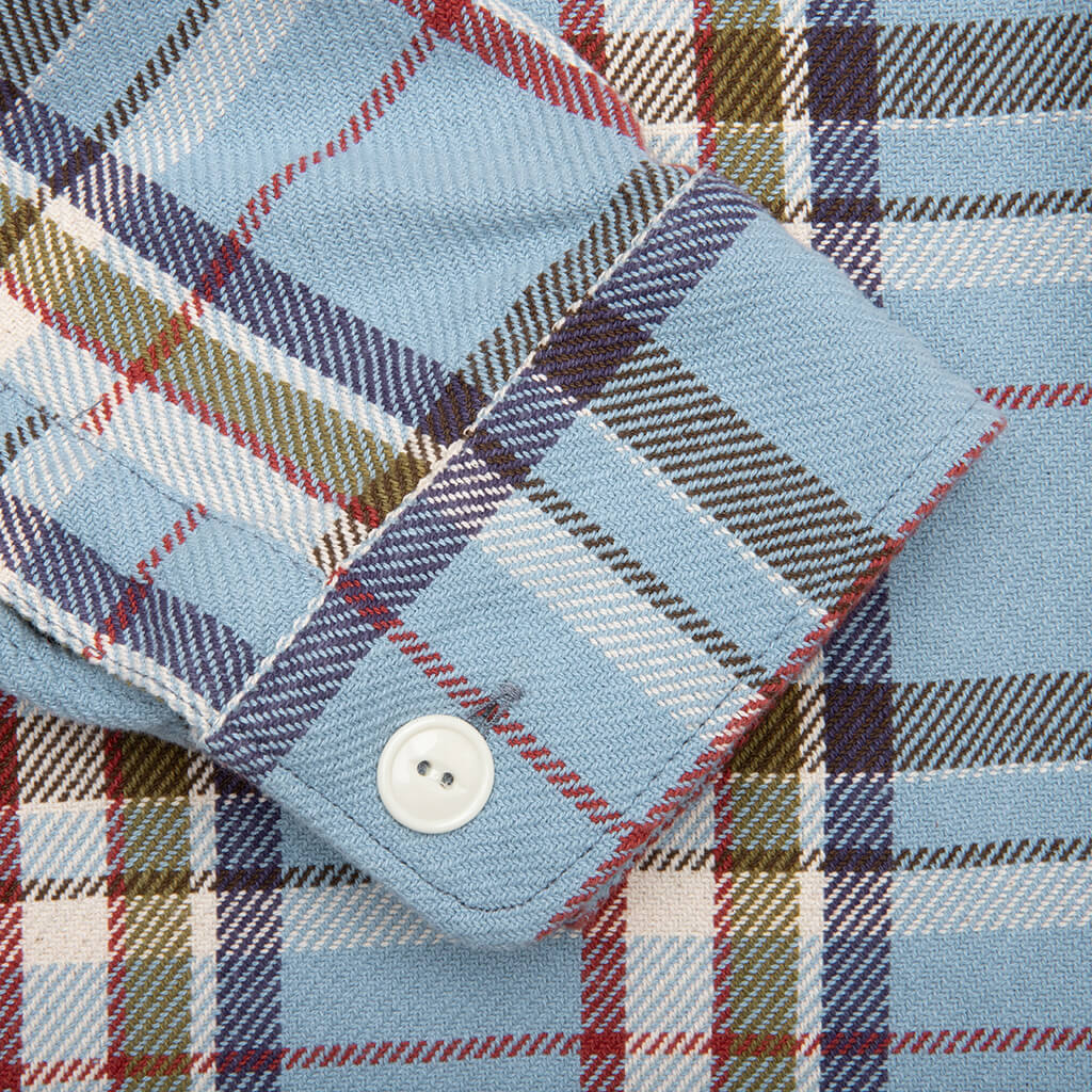 Check Shirt Blue
