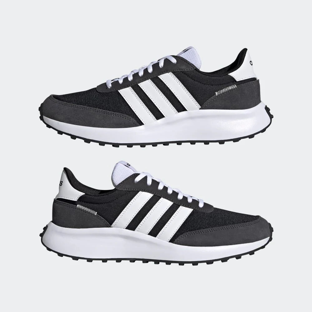 adidas RUN 70s Cora Running Shoes Black White