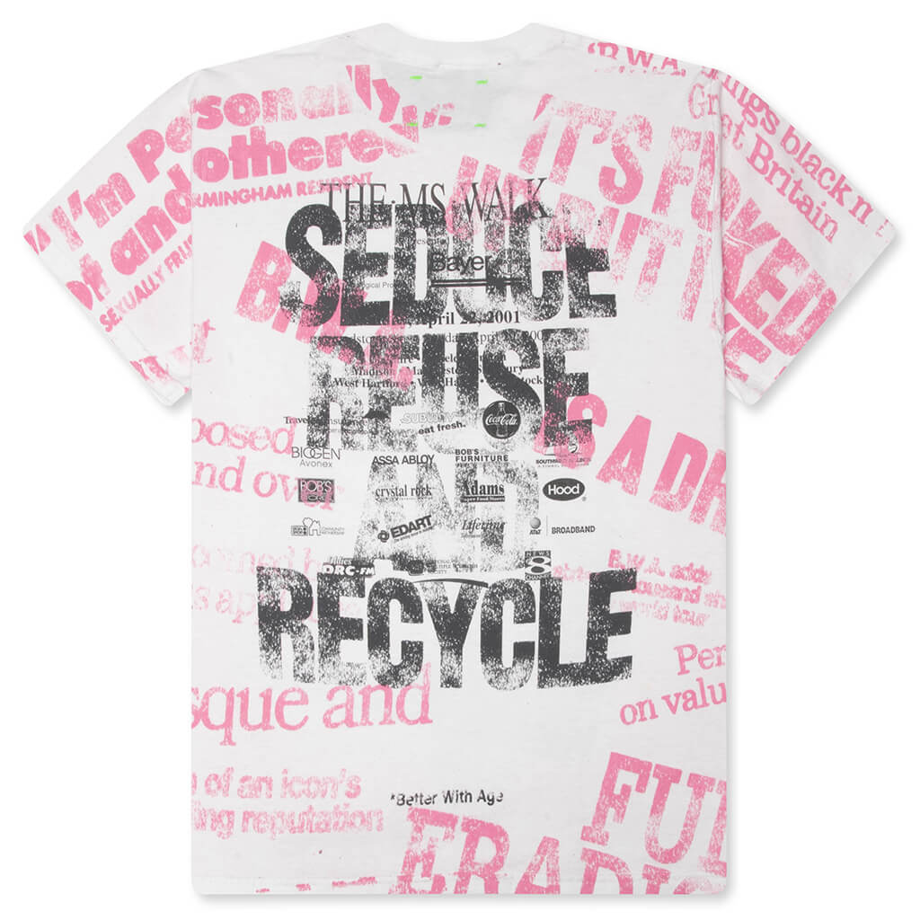 Eradica All Over Print Tee White