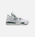 Air Jordan 4 Retro Oxidized Green Preschool Lifestyle Shoe White Oxidized Green White Neutral Grey Free Shipping