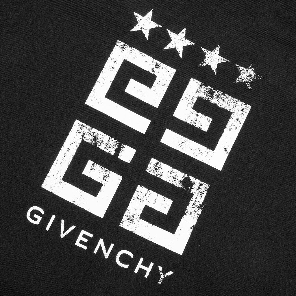 4G Stars T Shirt Black