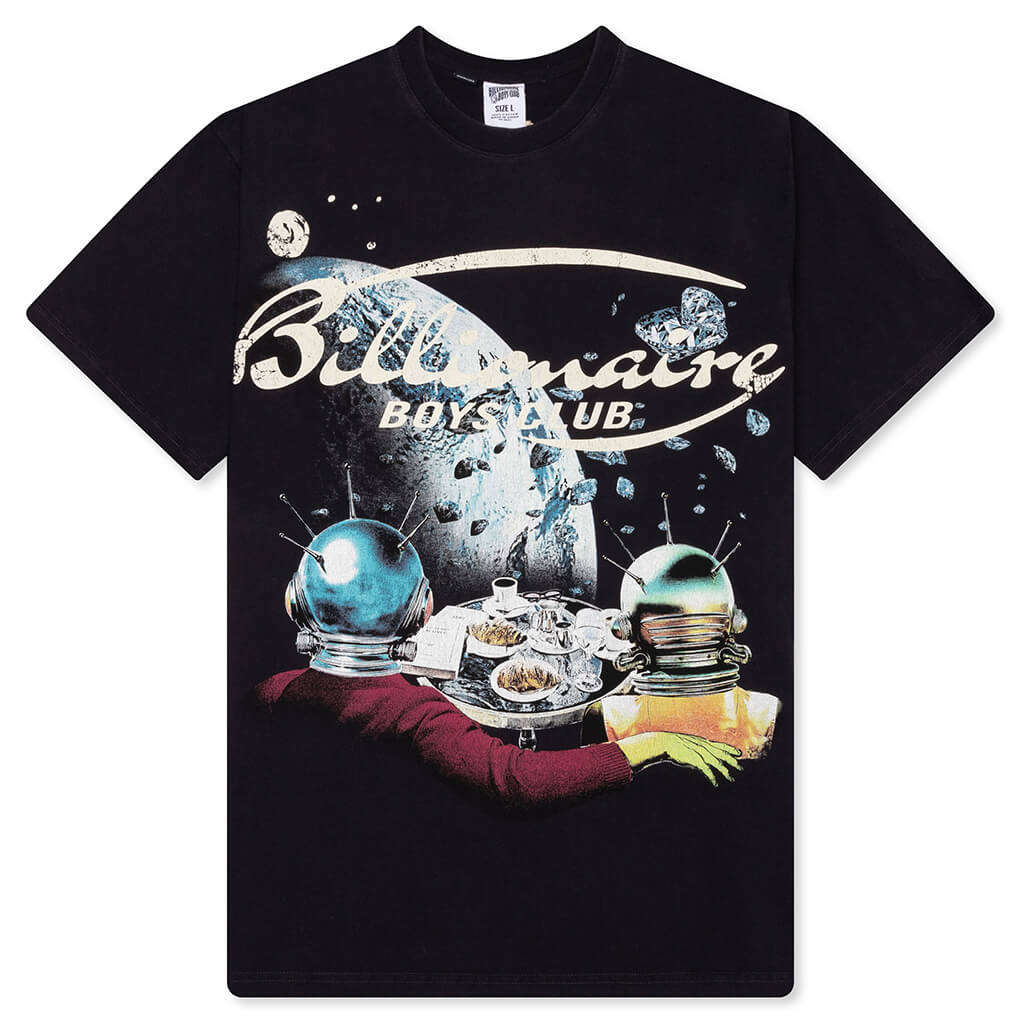 Asteroids S S Tee Black