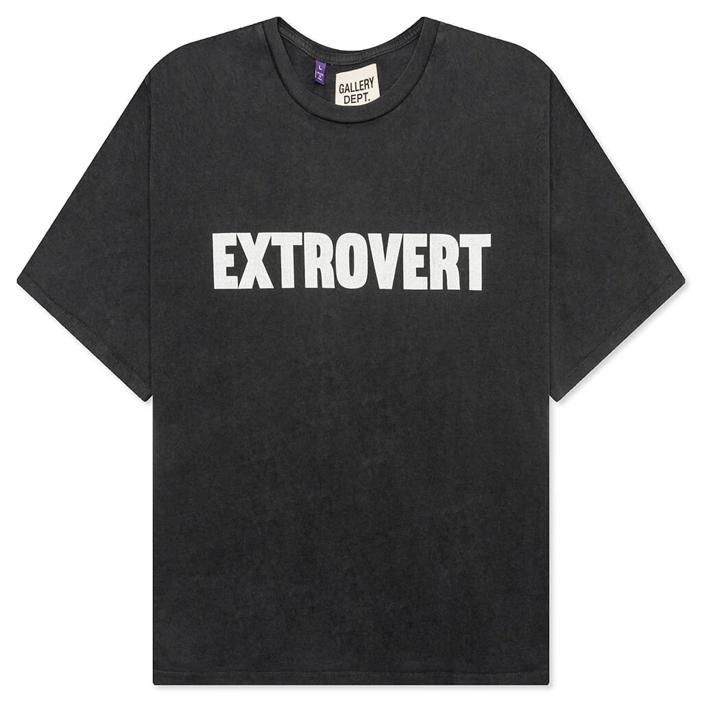 Intro Extro Reversible Tee Wizer Black