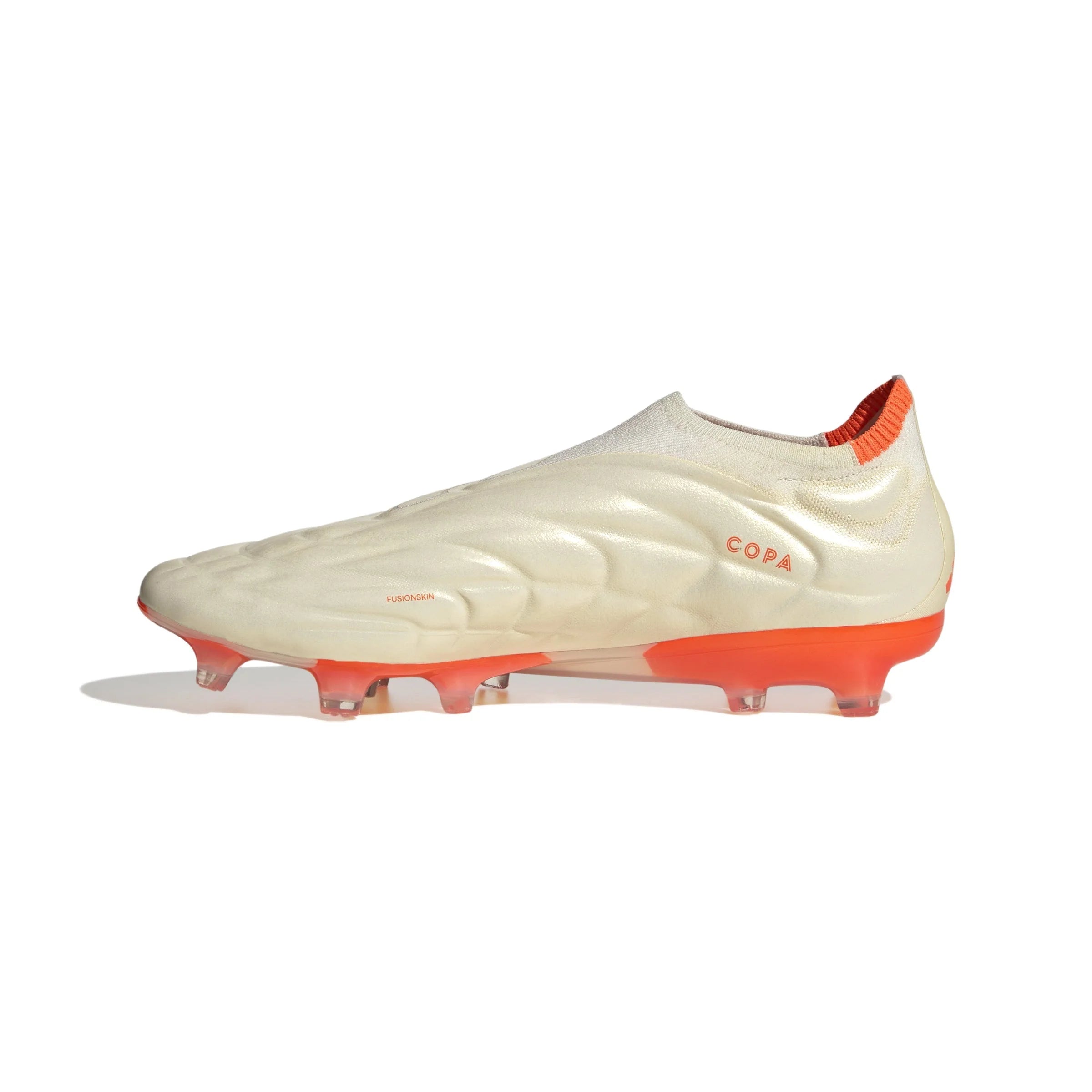 adidas Copa Pure FG Firm Ground Soccer Cleats White Solar Orange