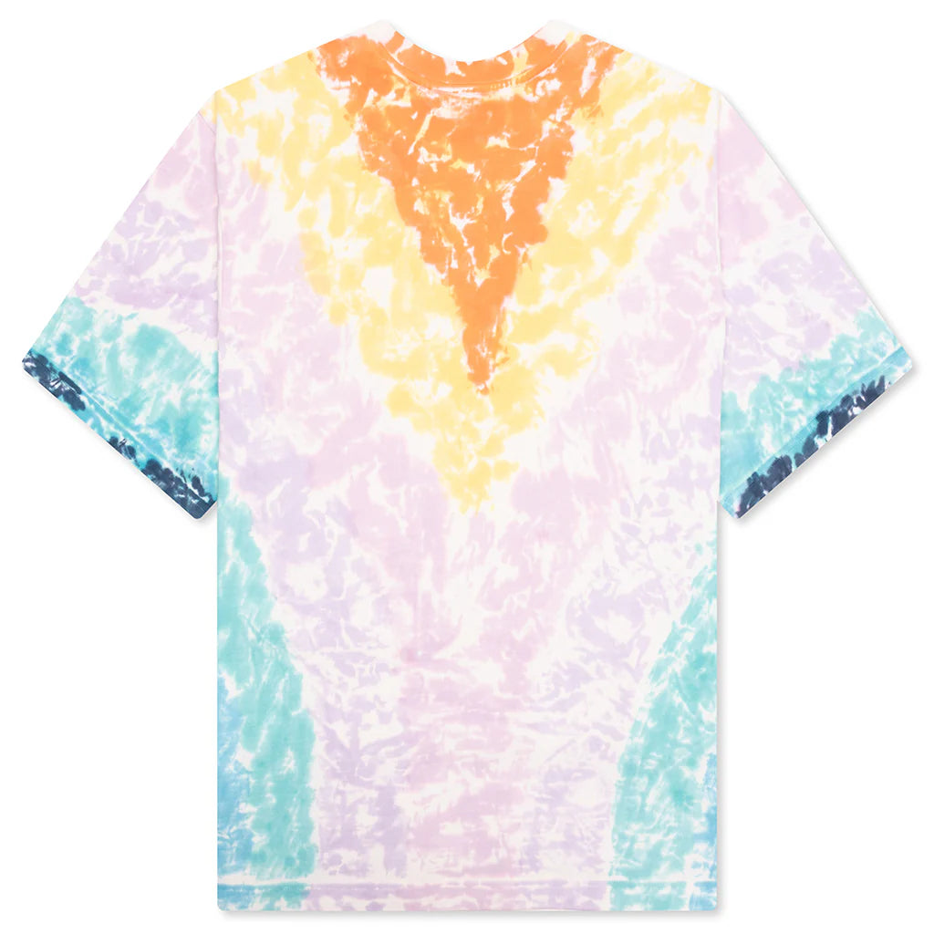 Surf Trip Printed Oversized T Shirt Tie Dye
