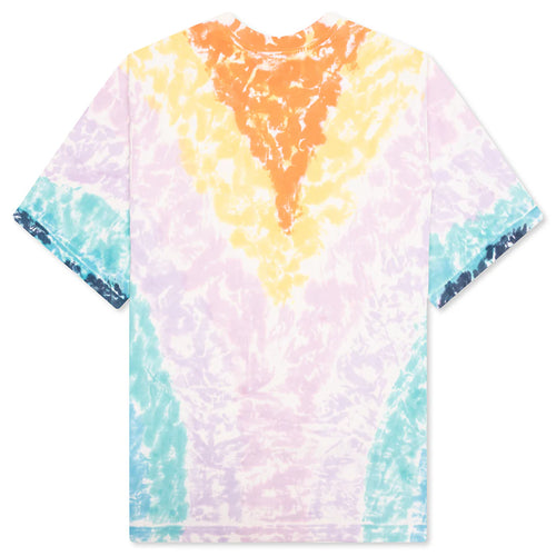 Surf Trip Printed Oversized T Shirt Tie Dye