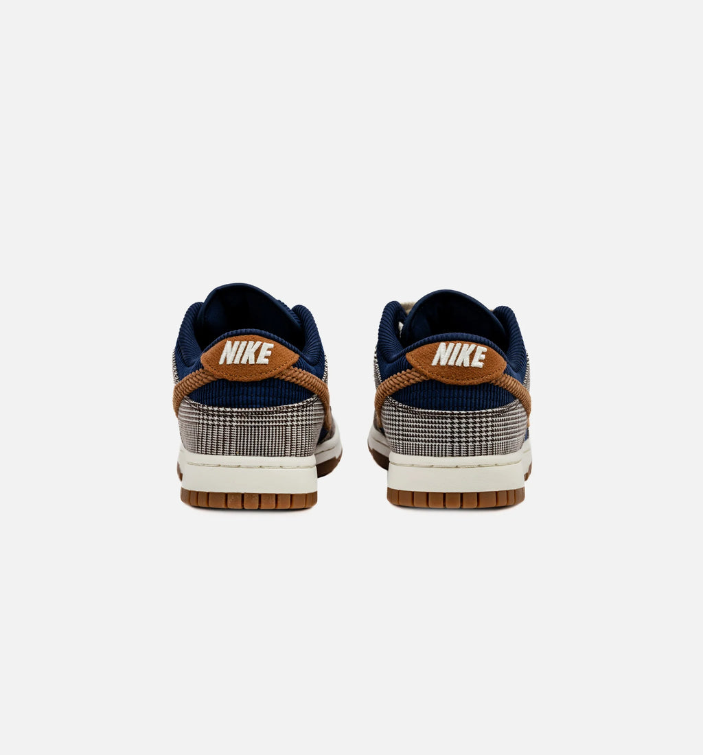 Dunk Low Tweed Corduroy Mens Lifestyle Shoe Midnight Navy Ale Brown Pale Ivory Free Shipping