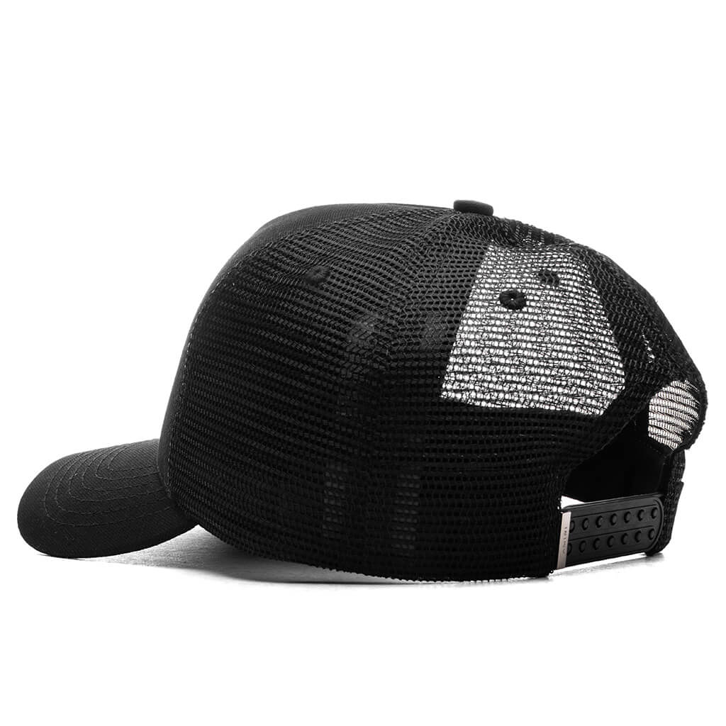 Jazz Wolf Trucker Hat Black