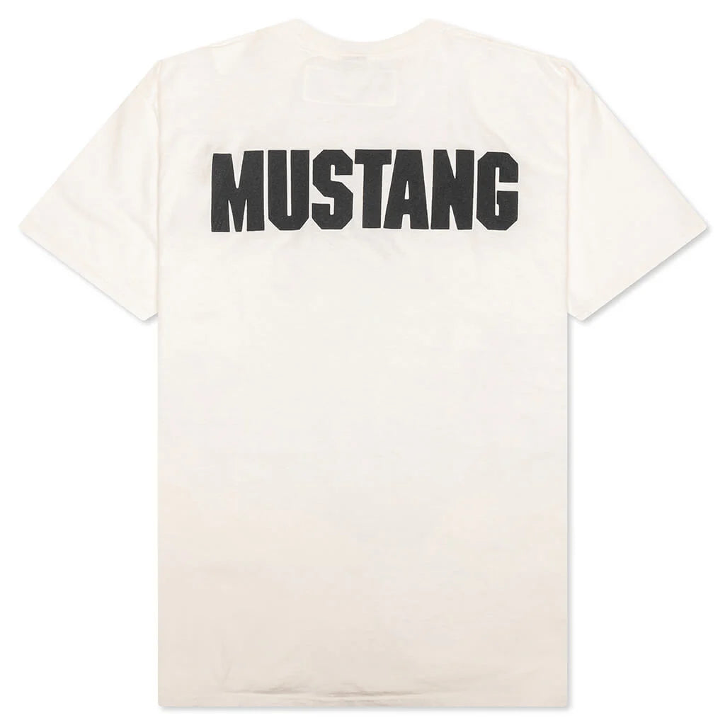 Mustang T Shirt Bone