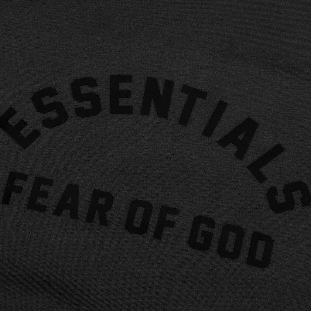 Essential Crewneck Jet Black