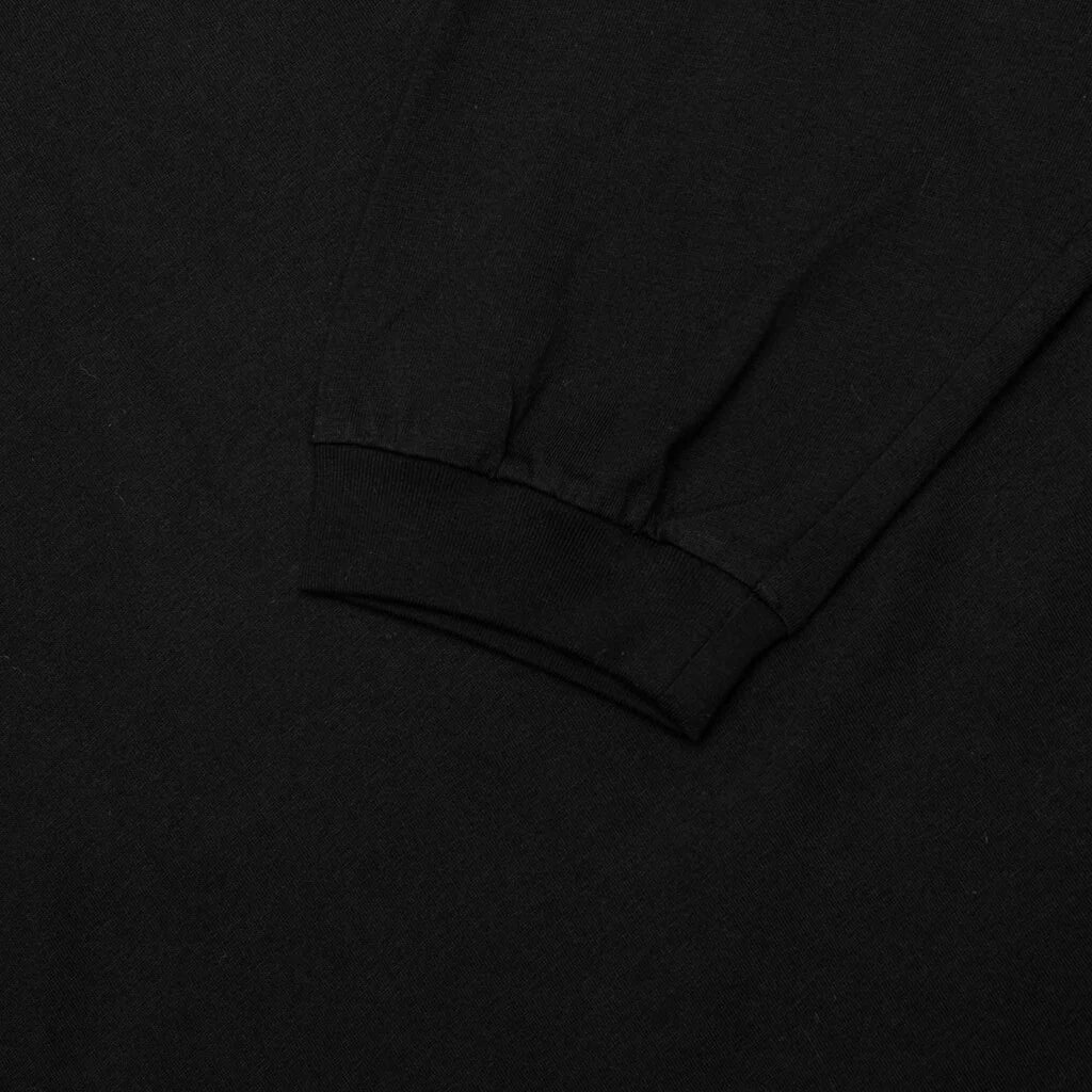 Jersey L S Tee Black