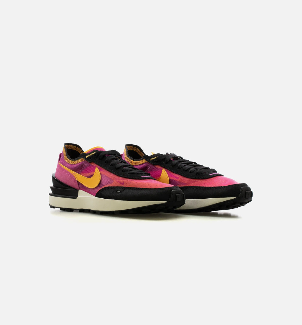 Waffle One Mens Lifestyle Shoe Pink Black