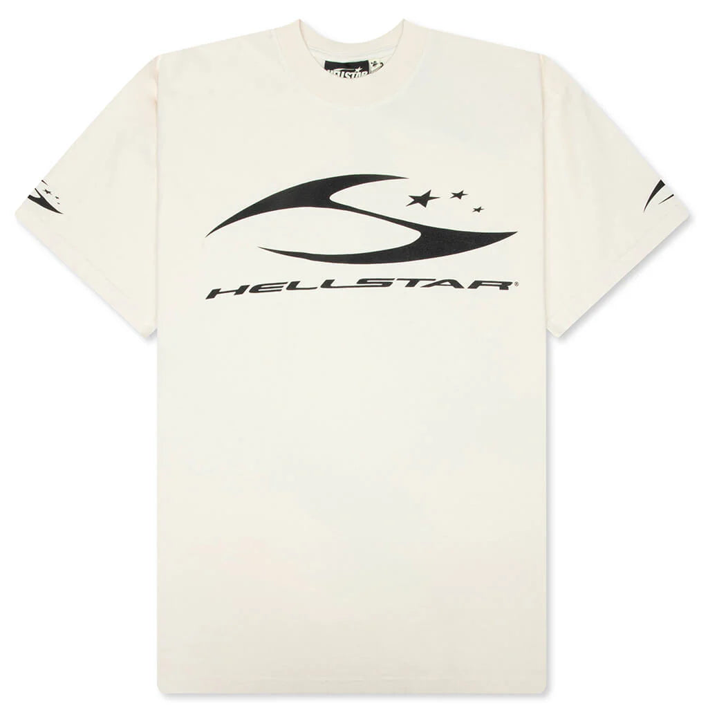 H Cursive Logo T Shirt White