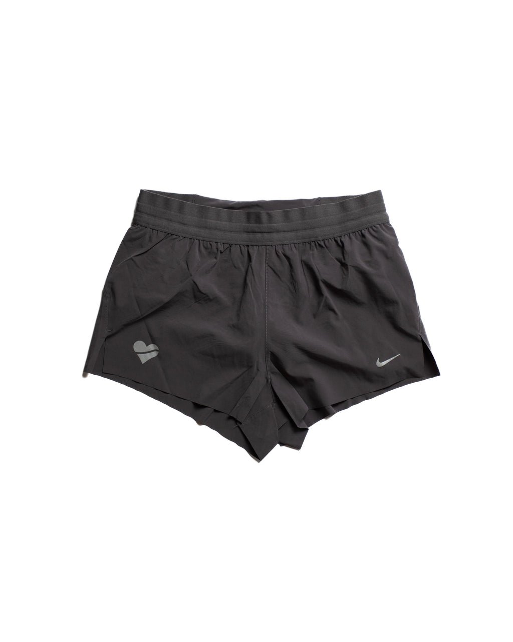 Nike Womens Swift Dri FIT Mid Rise 25 Brief Lined Running Shorts
