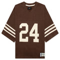 Heavy cotton 24 Football Jersey Brown