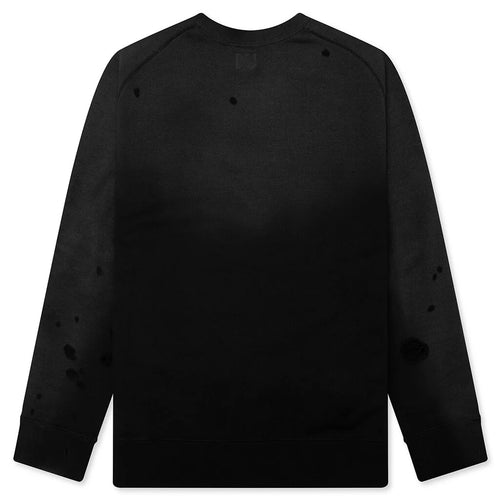 Deconstructed Sweatshirt Black