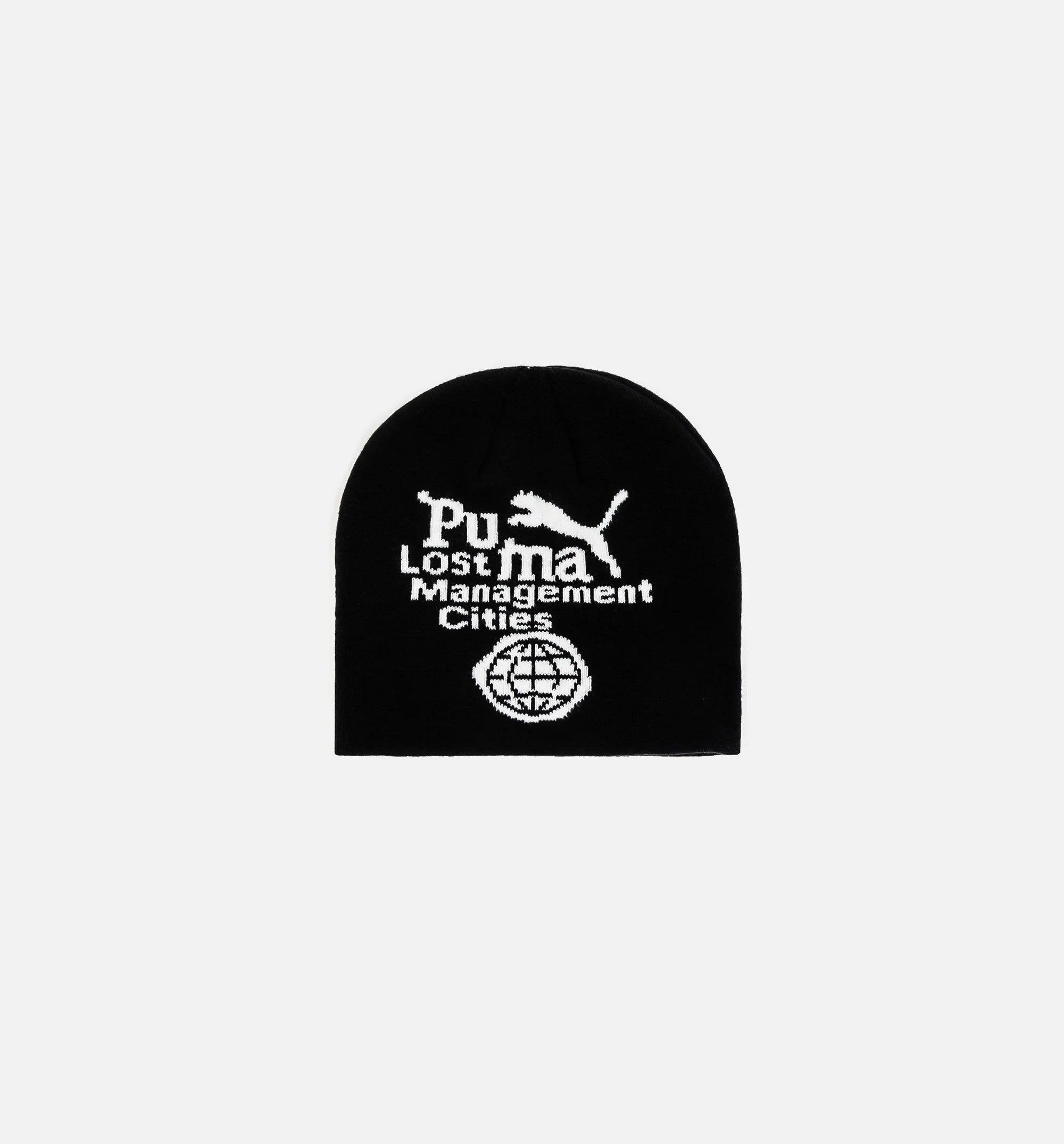 Lost Management Cities Beanie Mens Hat Black