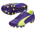 PUMA evoSPEED 43 FG Purple Yellow
