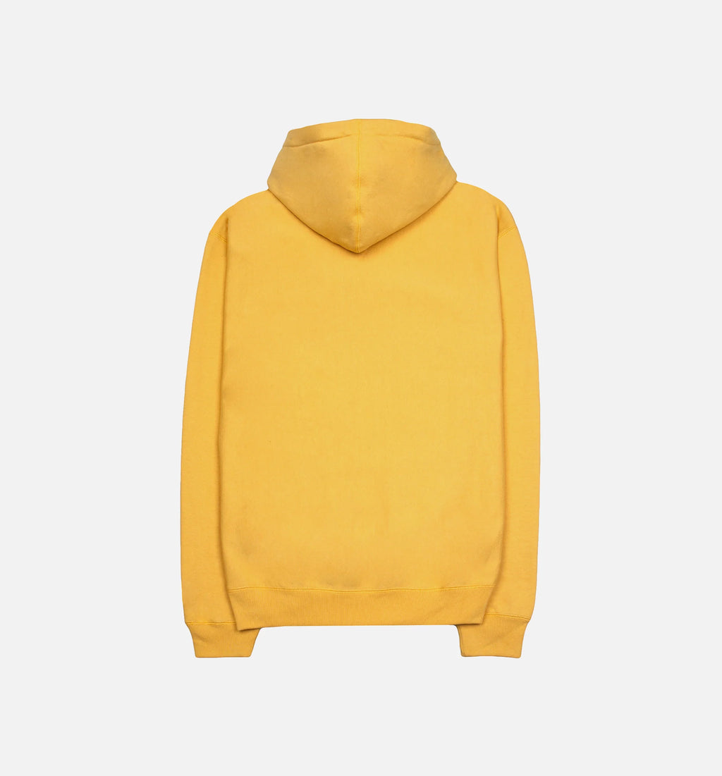 No Vows Core Fleece Hoody Yellow White