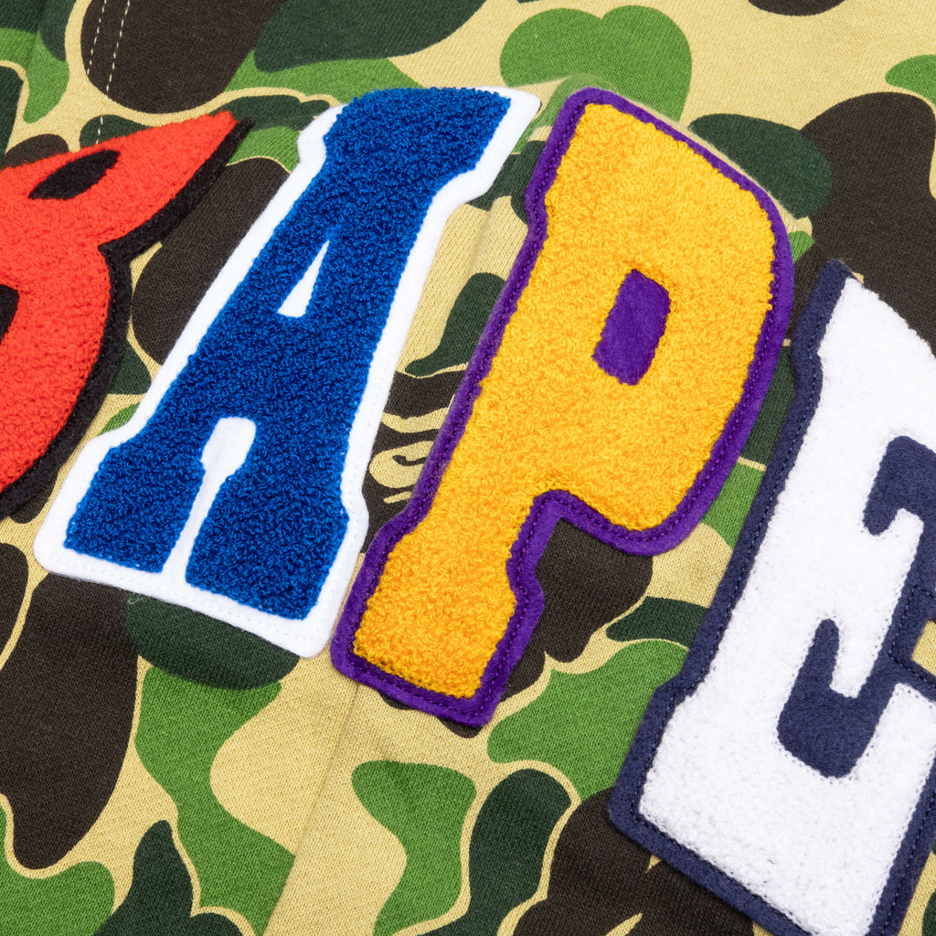 ABC Camo 2nd APE Pullover Hoodie Green