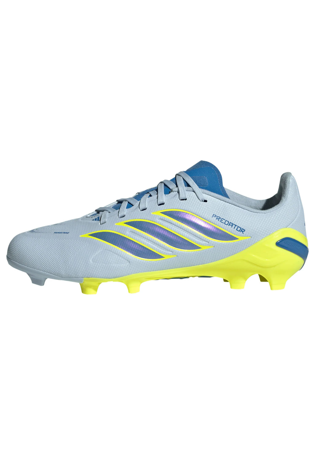 adidas Predator League FG Firm Ground Youth Soccer Cleats Sky Blue Yellow