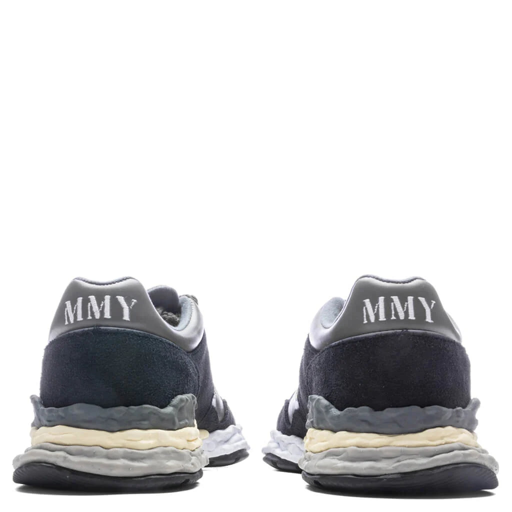 George OG Sole Mix Material Low Top Navy