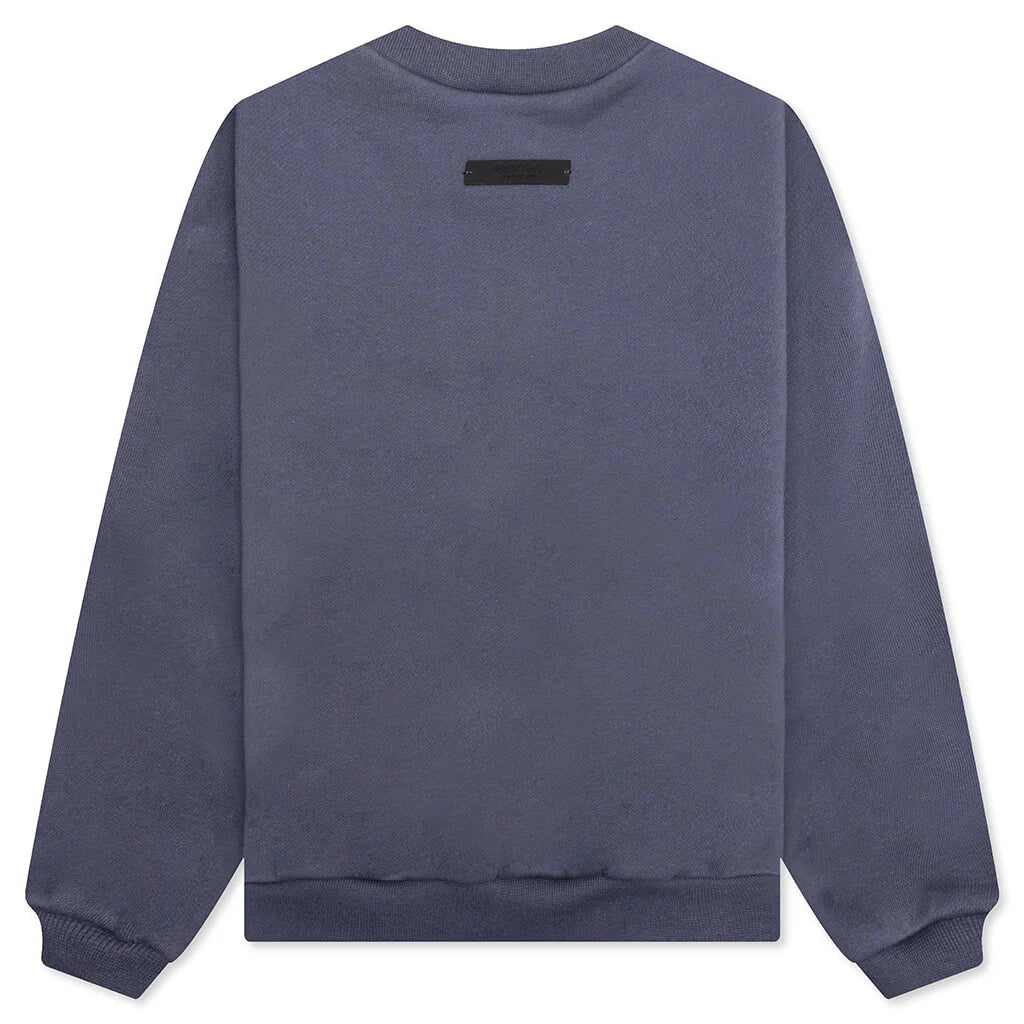 Kids Fleece Crewneck Marine