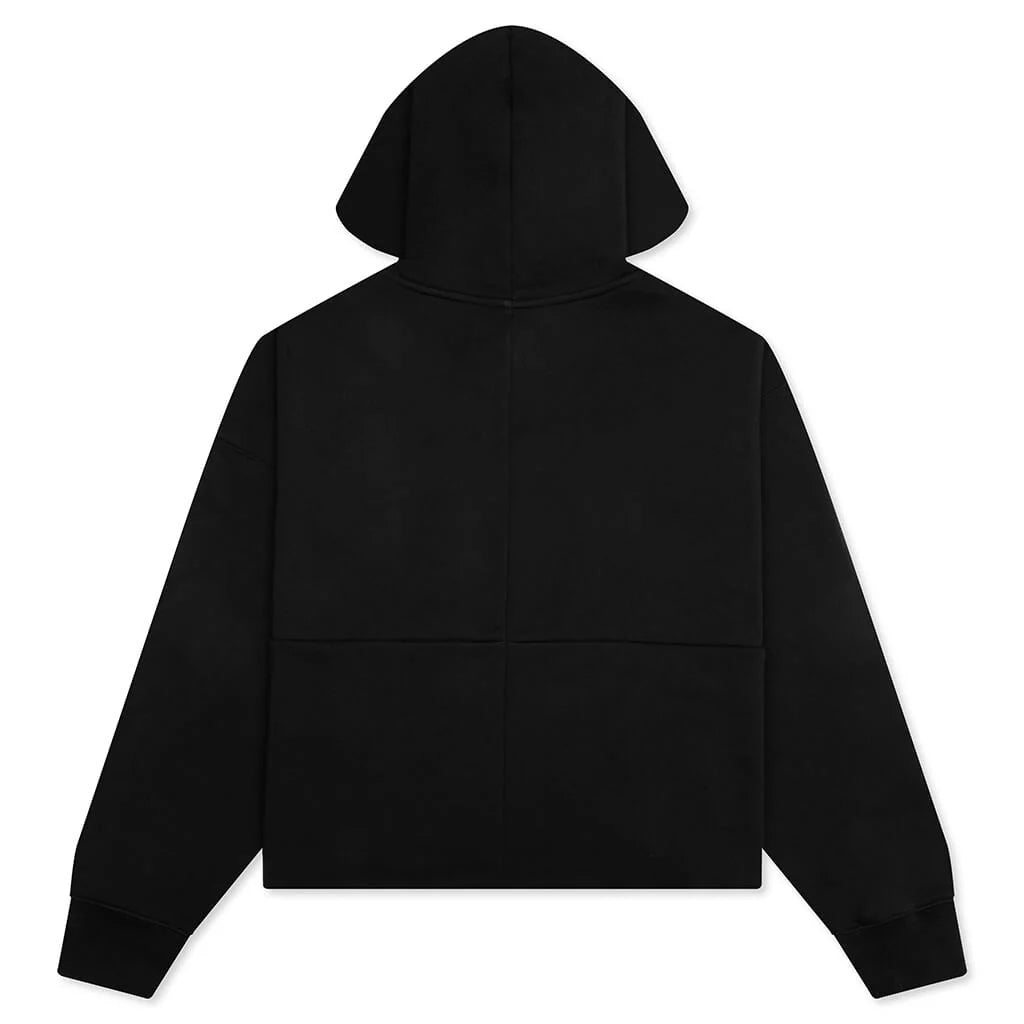Heavyweight Fleece Oversized Hoodie Black