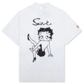 Saint M6 x Betty Boop Pose S S Tee White