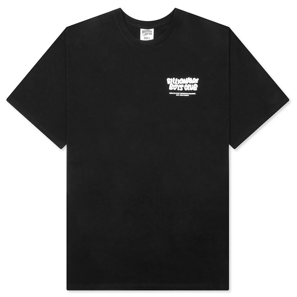 BB Comets S S Tee Black